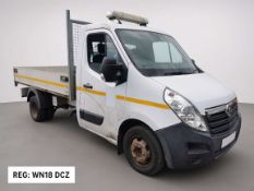 2018 Vauxhall Movano L2H1 R3500 CDTI BI-TURBO - TIPPER (Direct Council)