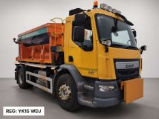 2015 Daf Trucks GRITTING VEHICLE With Bucher E.V Body (Direct Council)
