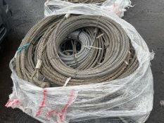 Pallet of various lengths & capacity lift/pull Machine ropes