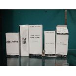 5 x bottles of unused tester perfumes comprising 2 x Zadig & voltaire, 2 x Issey Miyake and 1 x