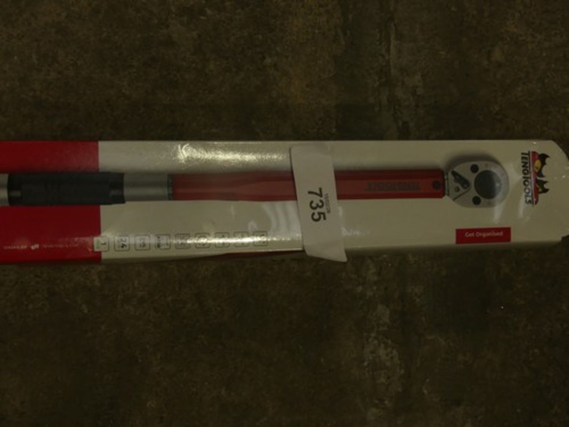 1 x Teng Tools 1/2" drive torque wrench, code 1292AG-EP - Sealed new
