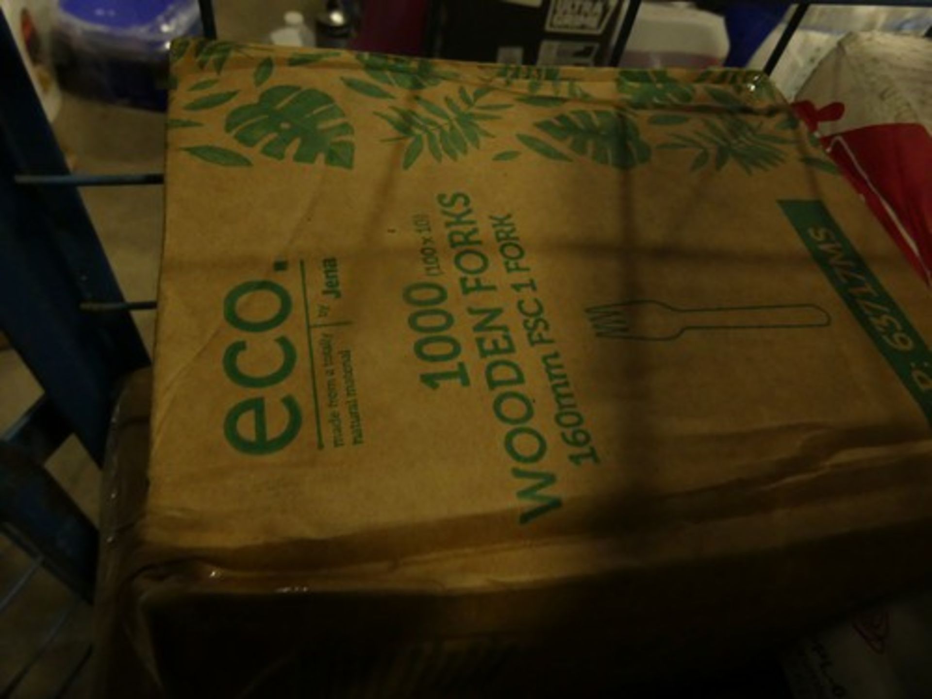 A large quantity of disposable catering including 500ml microwave containers, pro patchment and - Image 3 of 8
