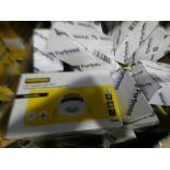 36 x Wessex 72088 6W 2cct dimmable fire rated down lights and 15 x Fortress CUCCB6A compact breakers