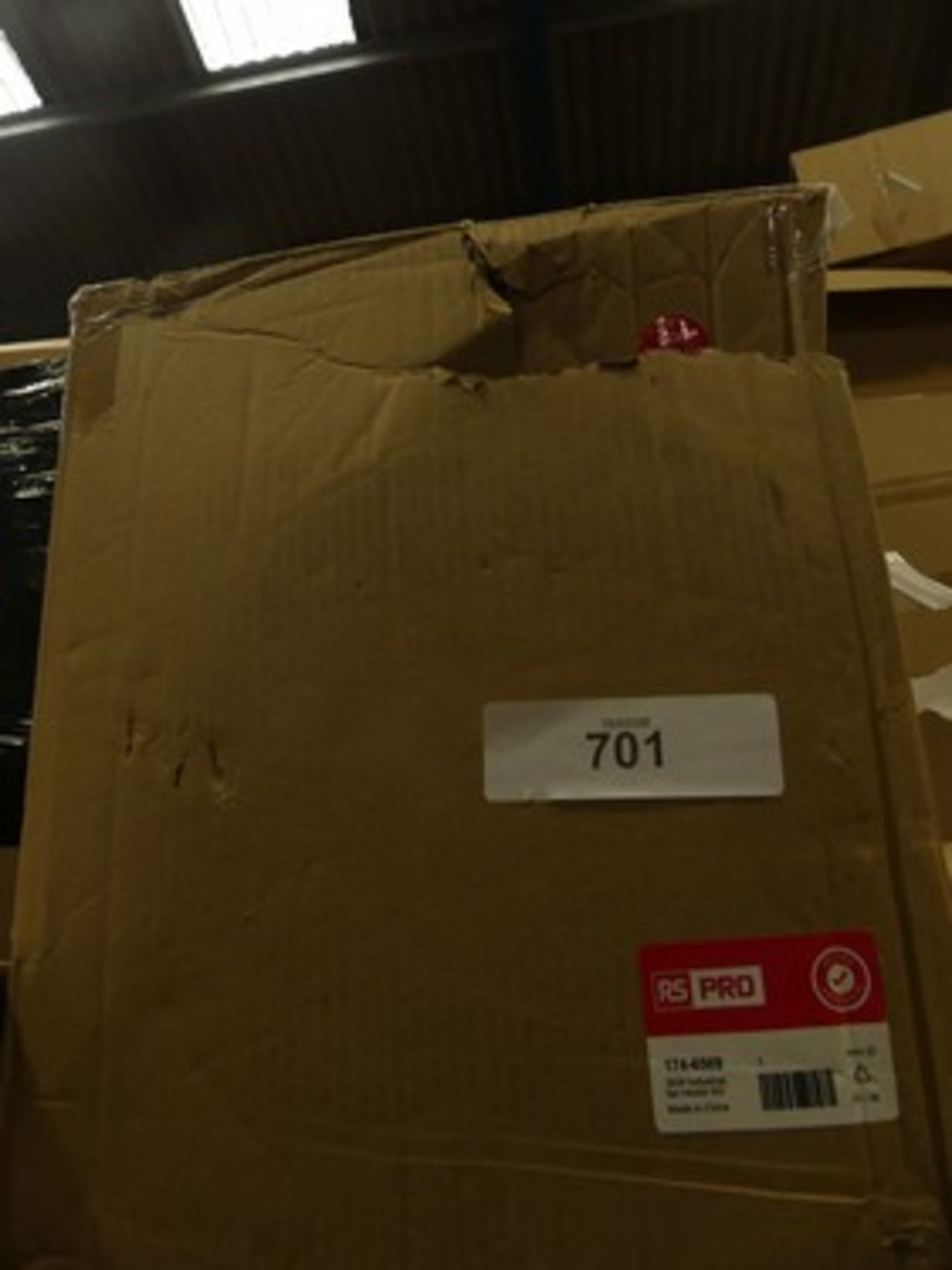 1 x RS Pro 3kW industrial fan heater, BS 174-6569 - New in tatty box - Image 4 of 4