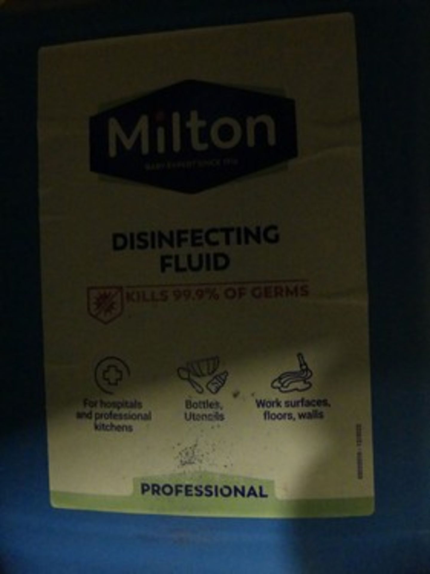 1 x pallet of cleaning products including 8 x 5 litre tubs of Sage 4 disinfectant, 1 x 4 litre tub - Image 8 of 9