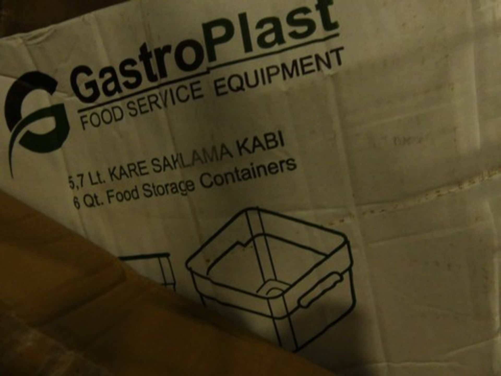 A large quantity of disposable catering including 500ml microwave containers, pro patchment and - Image 7 of 8