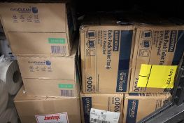 1 x magnum of paper towel, including One Touch essential toilet tissue, Jantex toilet roll, etc. -