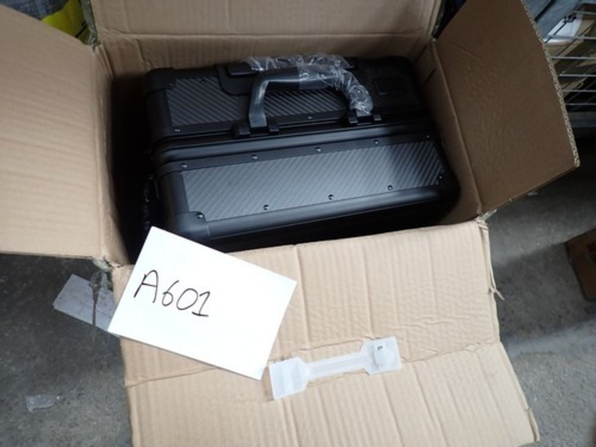 A selection of building and plumbing products, including Co2 alarms, under floor 40mm staples,