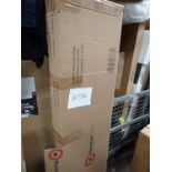 1 x MonsterShop oval radiator, size 1600 x 360mm, model: 213027 - sealed new in box (C4 floor)AC594