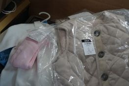 A small selection of Children's clothing, comprising 1 x Official Bolton Wanders puffa coat, age 7-