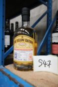 1 x 70cl bottle of Ardmore 2005-2016 16 year old Brave The Spirits The Yellow Edition single cask