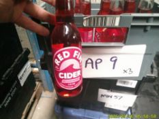 3 x boxes of assorted beers and ciders, comprising of 1) 31 ciders + 3 VK Black Cherry with vodka