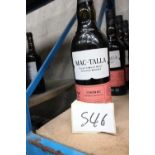 4 x 70cl bottles of Mac-Tella cognac Islay single malt scotch whisky (4) (S46) ( Row E 3B)