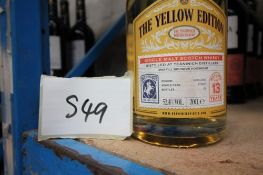 1 x 70cl bottle of Ardmore 2005-2016 16 year old Brave The Spirits The Yellow Edition single cask
