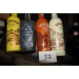 5 x 70cl bottles of Spirit of Birmingham English proof vodka, 6 x 70cl of Dutch Barn Balinese