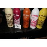 4 x 70cl bottles of Dutch Barn Orchard ginger spiced vodka, 2 x ditto black cherry, 2 x British