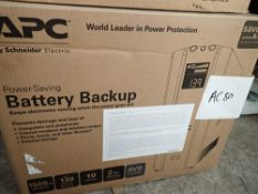 1 x APC 1500va battery back up unit, model No. BR1500I - sealed new in box (K4C)AC80