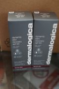 2 x 50ml bottles of Dermalogica dynamic skin recovery, expiry: 04/2028 - new in box (C8B)