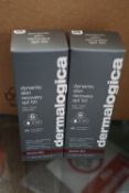 2 x 50ml bottles of Dermalogica dynamic skin recovery, expiry: 04/2028 - new in box (C8B)