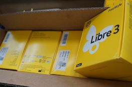 4 x Libre 3 freestyle automatic real-time glucose reading, reader - new in box (C6B)