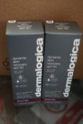 2 x 50ml bottles of Dermalogica dynamic skin recovery, expiry: 04/2028 - new in box (C8B)