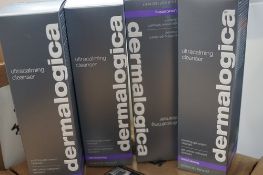 4 x 250ml bottles od Dermalogica ultra calming cleanser - new in box (C8B)