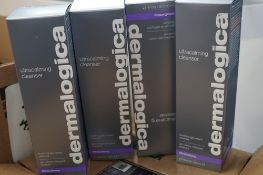 4 x 250ml bottles od Dermalogica ultra calming cleanser - new in box (C8B)
