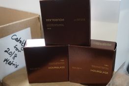 3 x 10.5g tubs of Hourglass veil translucent powder - new in box (C8C)