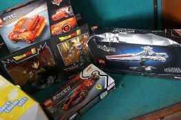 3 x boxes of Lego (damaged boxes), models: 77255, 77242 and 75441, 2 x Dragon Ball figurines and