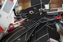 A good quantity of Costume jewellery, approximately 65 items including some Disney - new (C6D)