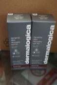 2 x 50ml bottles of Dermalogica dynamic skin recovery, expiry: 04/2028 - new in box (C8B)