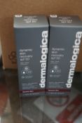 2 x 50ml bottles of Dermalogica dynamic skin recovery, expiry: 04/2028 - new in box (C8B)