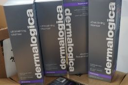 4 x 250ml bottles od Dermalogica ultra calming cleanser - new in box (C8B)