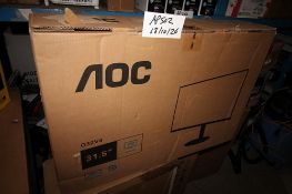 1 x AOC Q32V4 31.5" QHD LCD monitor - Sealed new in box (K7D) (AP502)