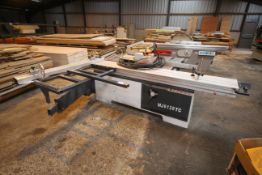 WoodFung MJ6128TC single phase panel saw.