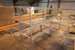 2x Dexion shelving units.