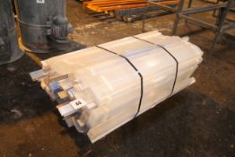 Quantity of perspex strips.