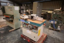 Griggio T220 three phase spindle moulder. With self-feed. 2000.