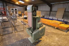 Danckaerts HP4 three phase upright belt sander/ linisher.