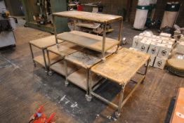 Quantity of workshop trolleys.
