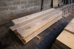 Quantity of 195mm x 2440mm MDF panels.