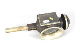 An early 19th Century candle carriage lamp, AF