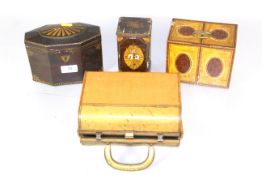 A Crawford & Son biscuit tin and three others