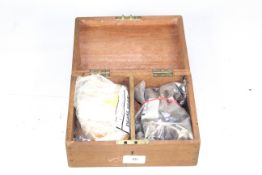 A box containing various glues