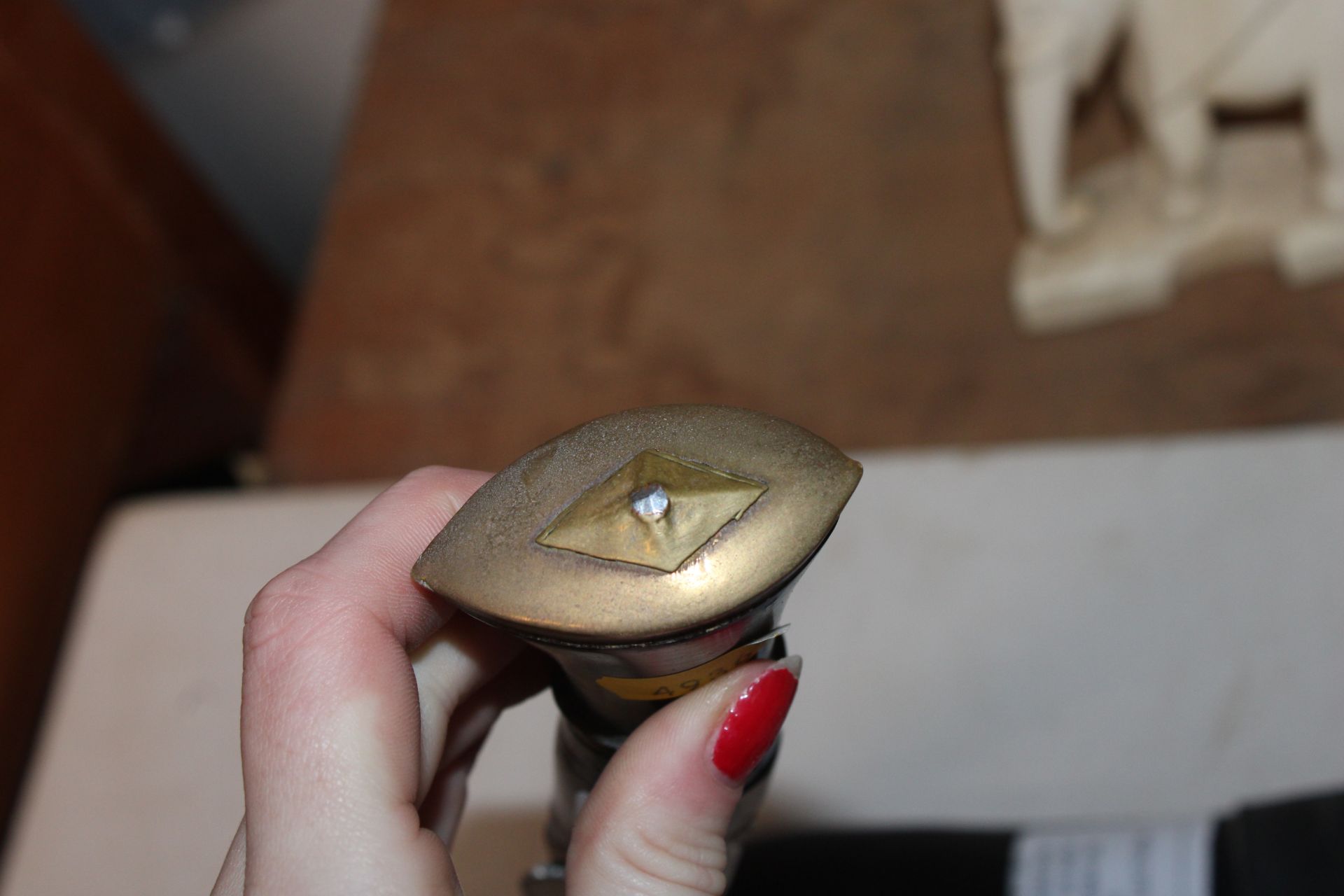 A Kukri knife together with a leather handled dagg - Image 12 of 13