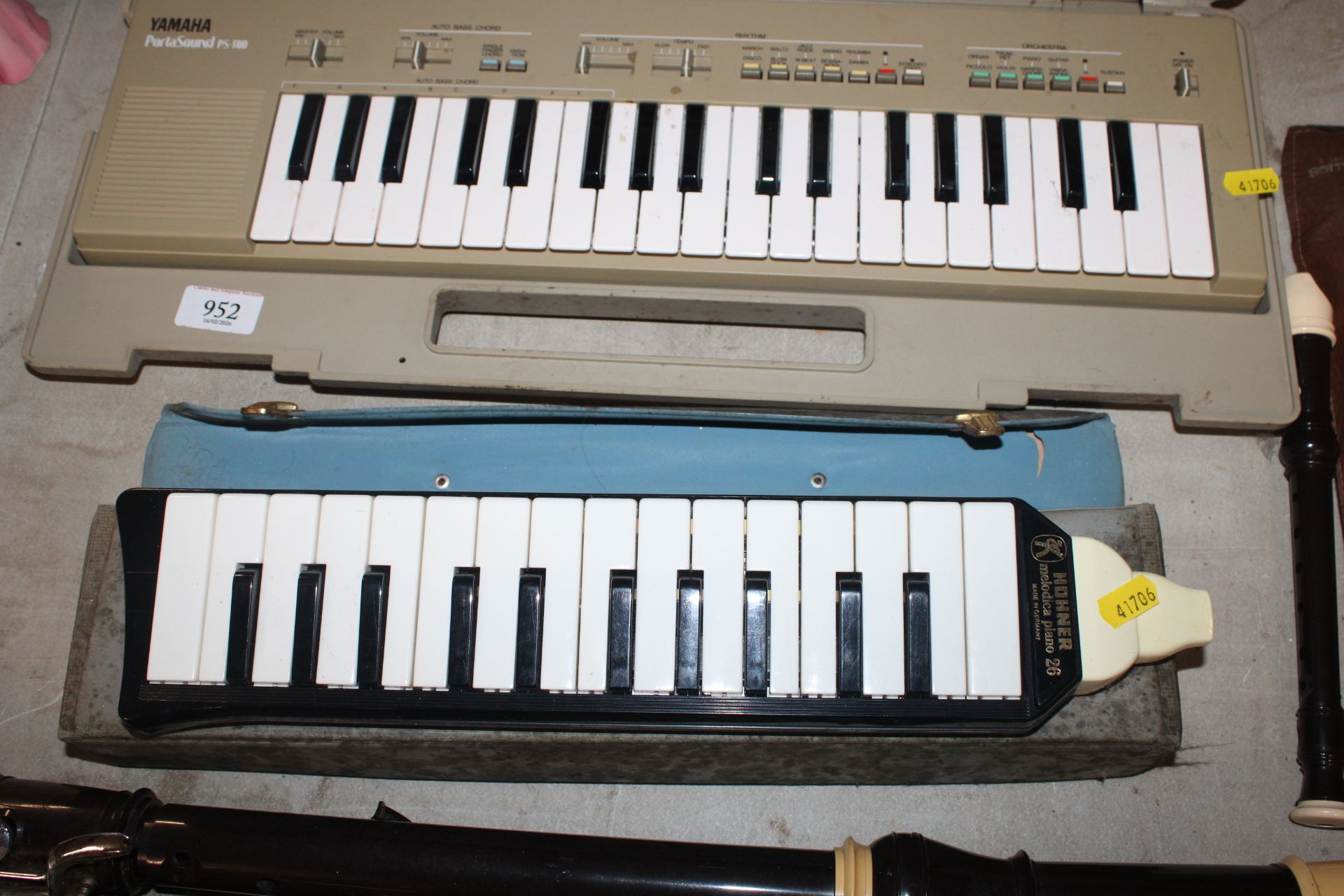 A Yamaha Portasound PS-300, a Hohner Melodica pian - Image 3 of 7
