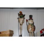 A tin model in the form of a scarecrow (71)