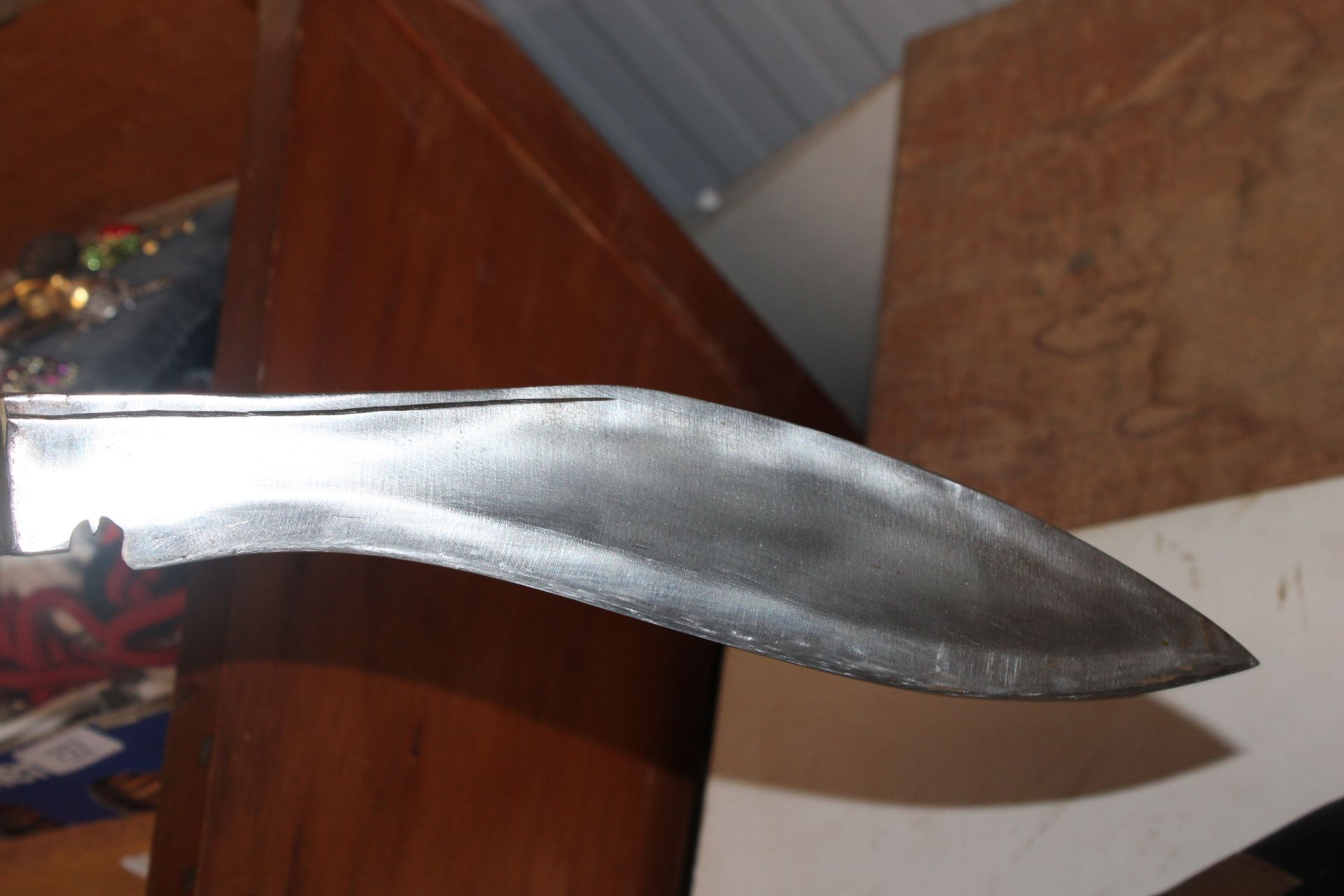 A Kukri knife together with a leather handled dagg - Image 13 of 13