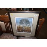 Joan Hodgkin, pencil signed limited edition colour