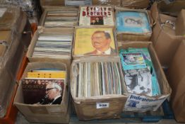 A large collection of assorted records to include 'The Everley Brothers Greatest Hits